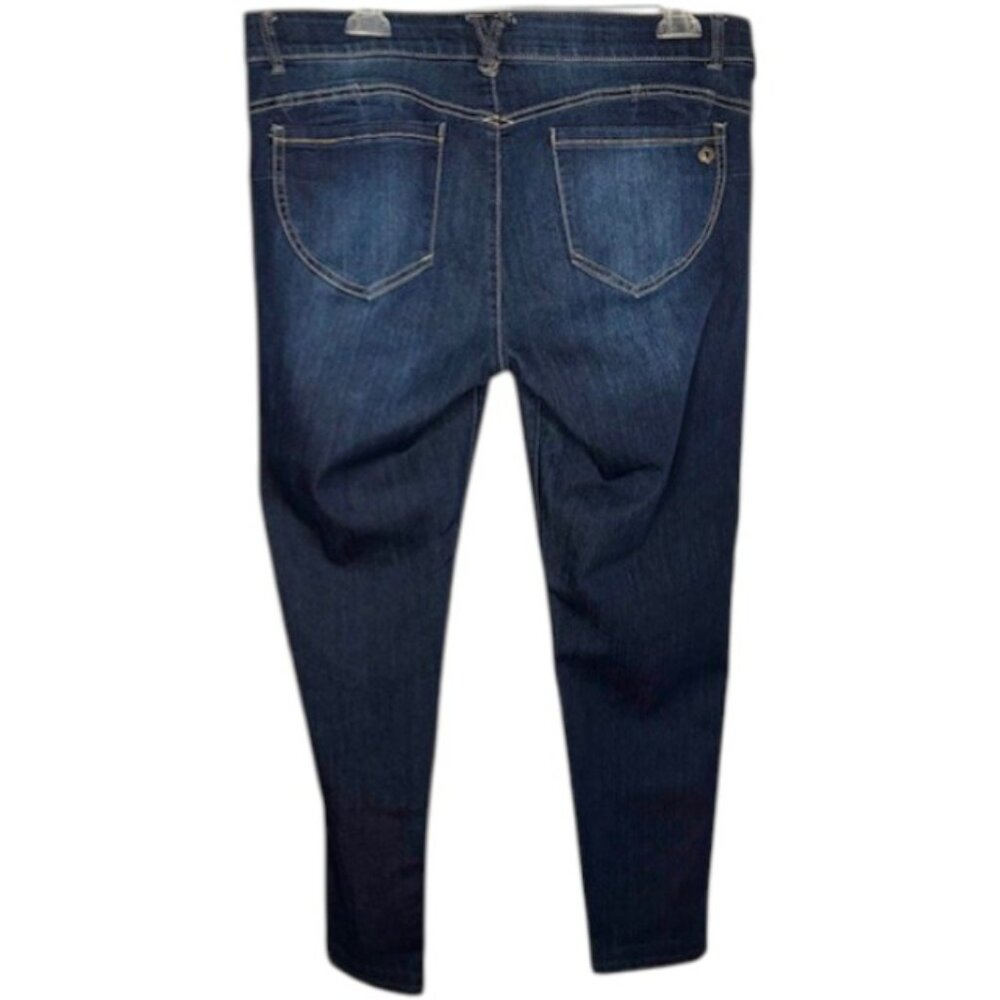 Democracy "Ab"solution® Booty Lift Skinny Jeans - Dark Indigo - 16 - Picture 5 of 10